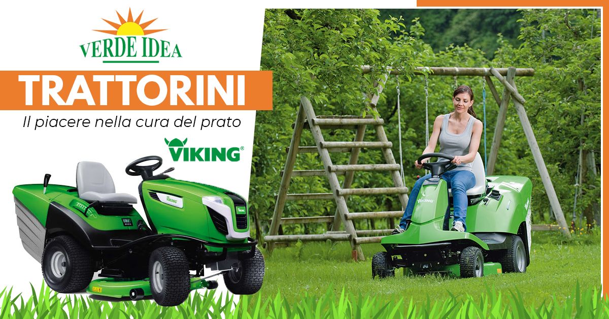 Trattorini da giardino Viking Stihl